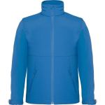 Bunda dětská 3-vrstvá softshellová BC Hooded Softshell kids azure