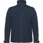 Bunda dětská 3-vrstvá softshellová BC Hooded Softshell kids navy